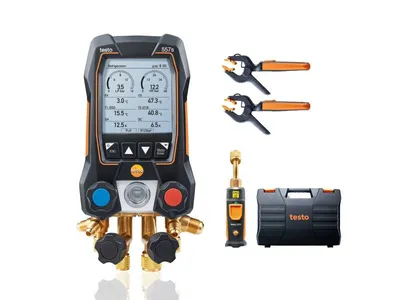 Testo 557s chytrá sada pro vakuum - Chytrý digitál Bezdrátové měření vakua a teploty Bluetooth
